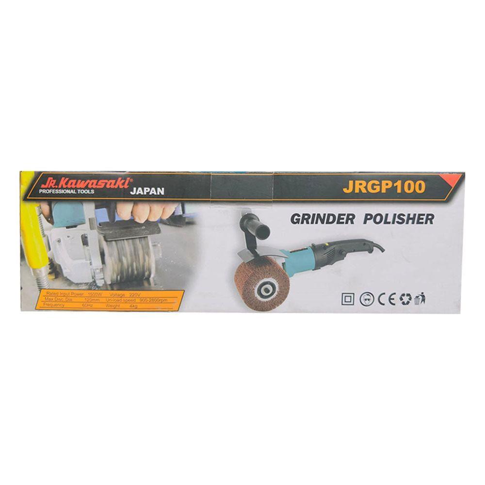 JR Kawasaki JRGP100 Grinding Polisher / Drum Sander 120mm 1500W | Jr Kawasaki by KHM Megatools Corp. JR Kawasaki JRGP100 Grinding Polisher / Drum Sander 120mm 1500W | Jr Kawasaki by KHM Megatools Corp.